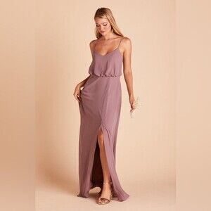 Birdy Grey NWT Gwennie Dark Mauve Gown Bridesmaids Dress- Size Small